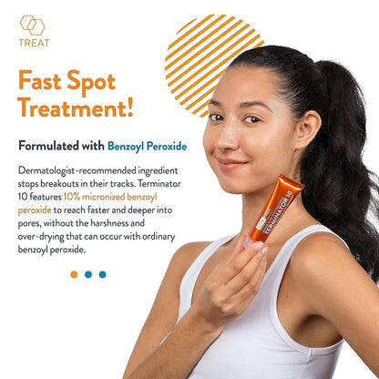 AcneFree acne treatment cream for targeted blemish care