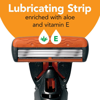 Men's shaving kit with BIC razor refills