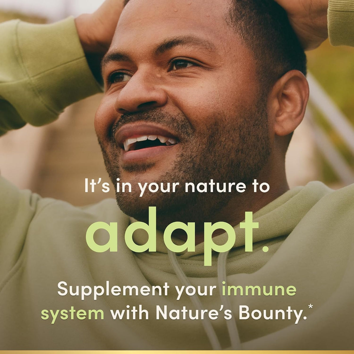 Nature's Bounty Vitamin D3 non-GMO gluten-free supplement