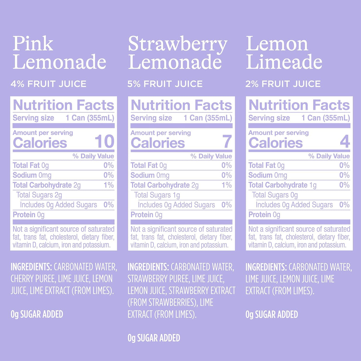 Spindrift real fruit sparkling water variety pack