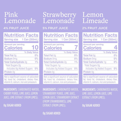 Spindrift real fruit sparkling water variety pack