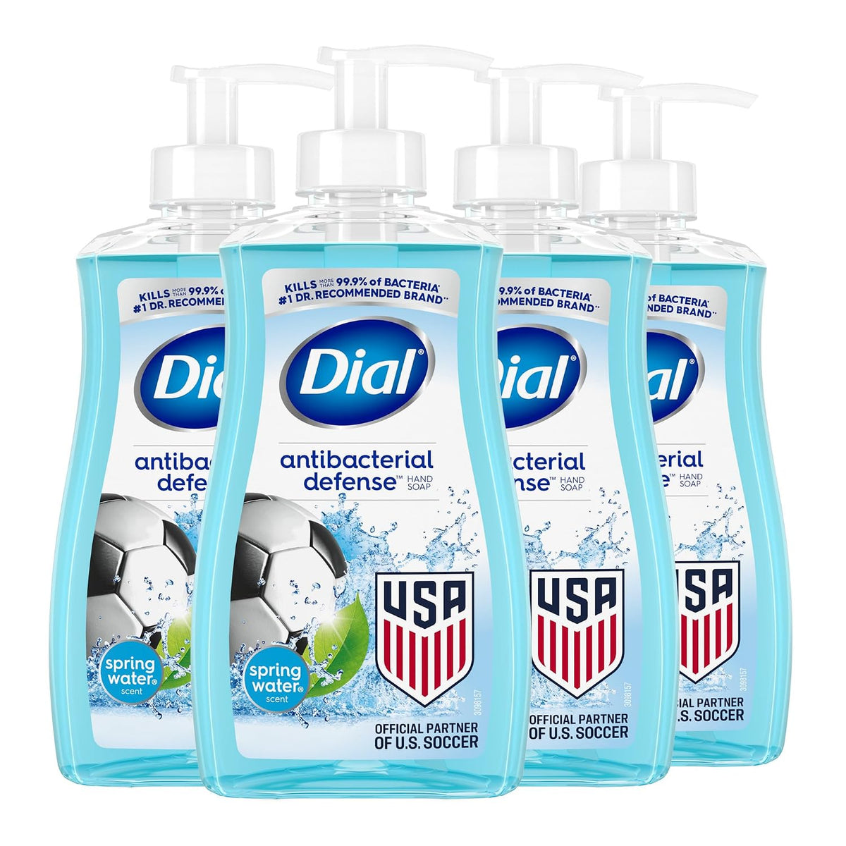 Dial Spring Water antibacterial hand soap with aloe