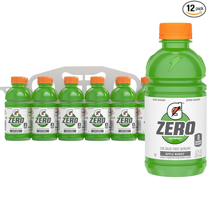 Gatorade Zero Sugar Apple Burst 12 oz 12 pack