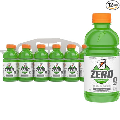 Gatorade Zero Sugar Apple Burst 12 oz 12 pack