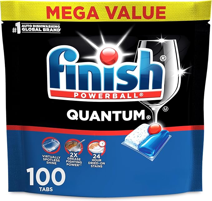 Dishwasher Detergent Pods Unisex 100-Count Unscented