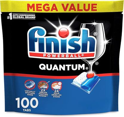 Dishwasher Detergent Pods Unisex 100-Count Unscented