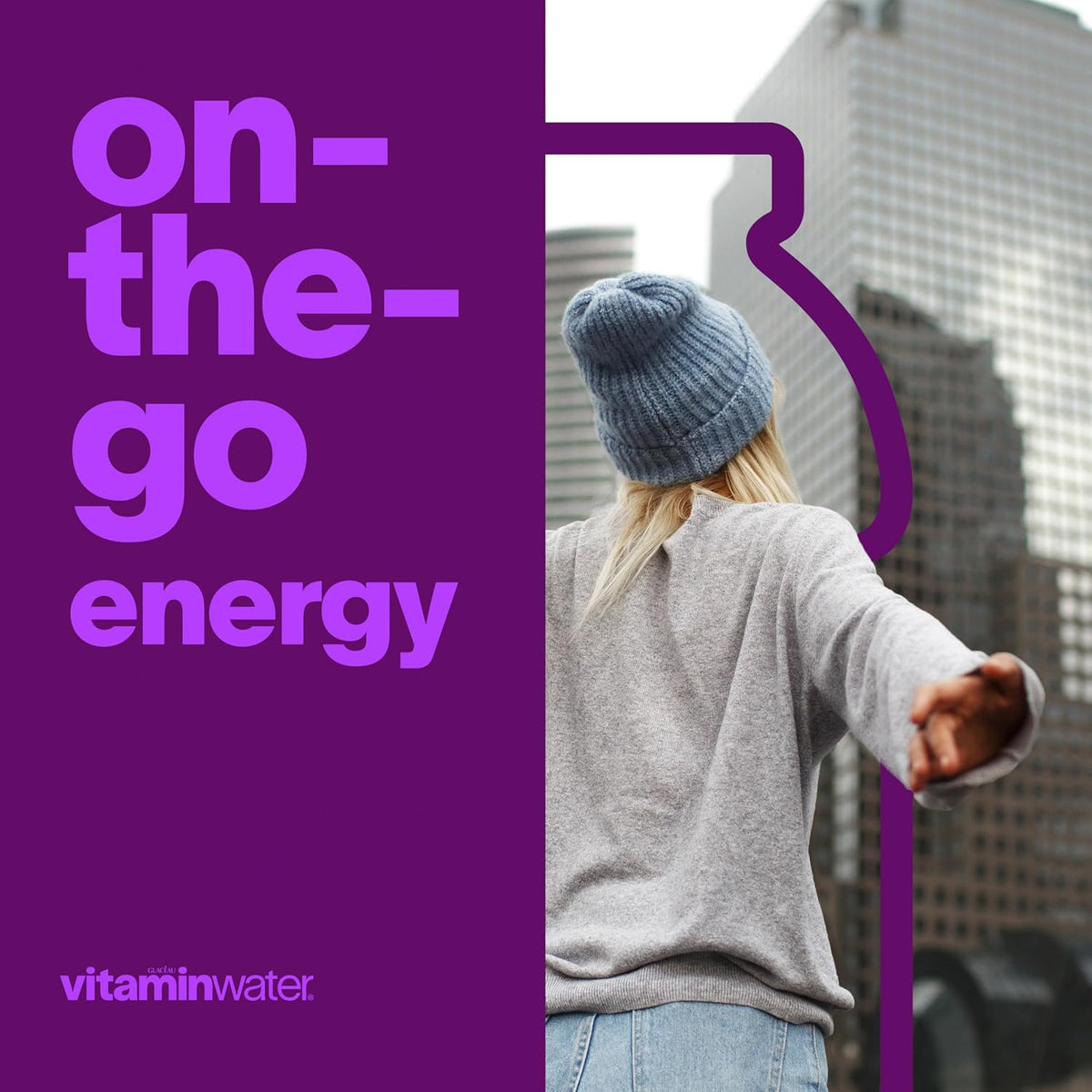 vitaminwater XXX 16.9 fl oz acai berry flavored beverage