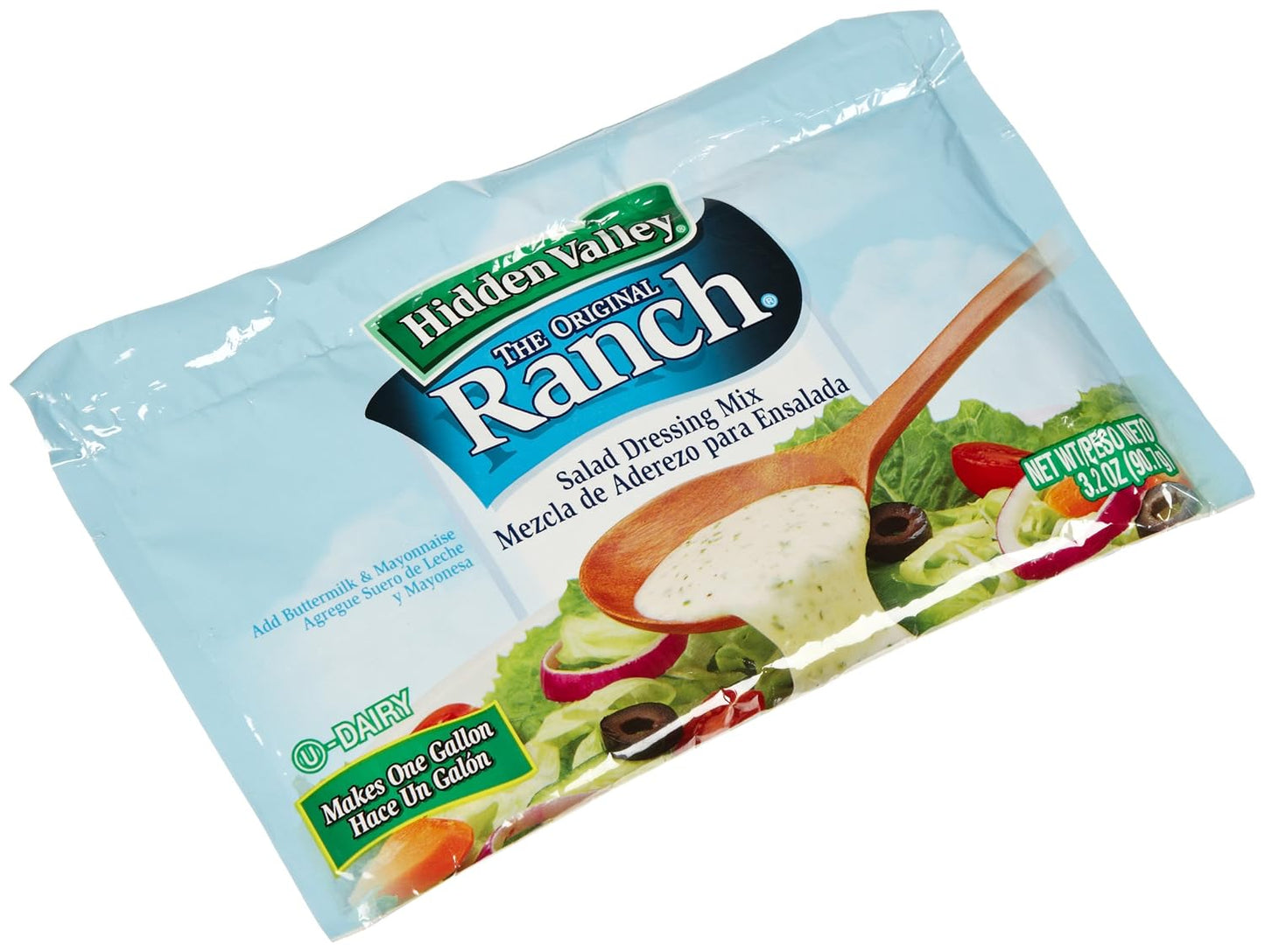 Hidden Valley Homestyle Ranch Seasoning and Salad Dressing Powder Mix, (20 Oz)