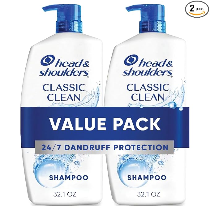 Head & Shoulders Classic Clean Anti-Dandruff Shampoo twin pack