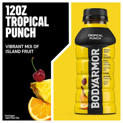 Pack of BODYARMOR hydration drinks for athletes