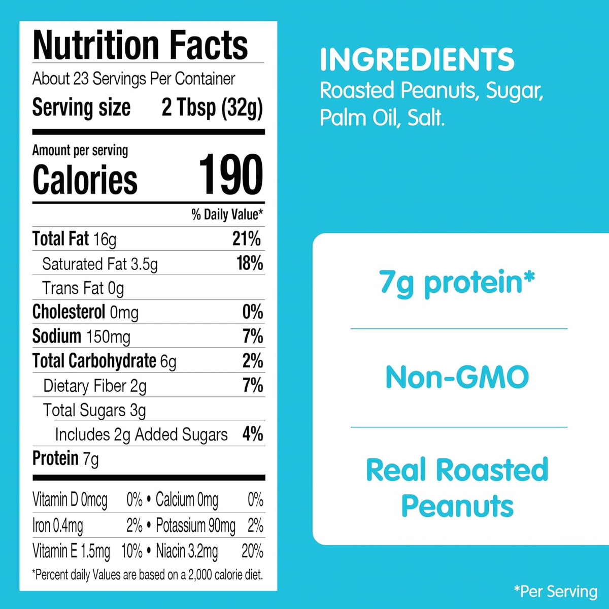 Natural creamy peanut butter pantry staple by SKIPPY