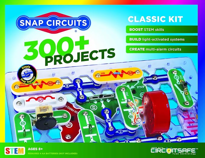 Snap Circuits Classic circuit building kit ages 8 plus