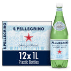 San Pellegrino 33.8 fl oz plastic water bottles