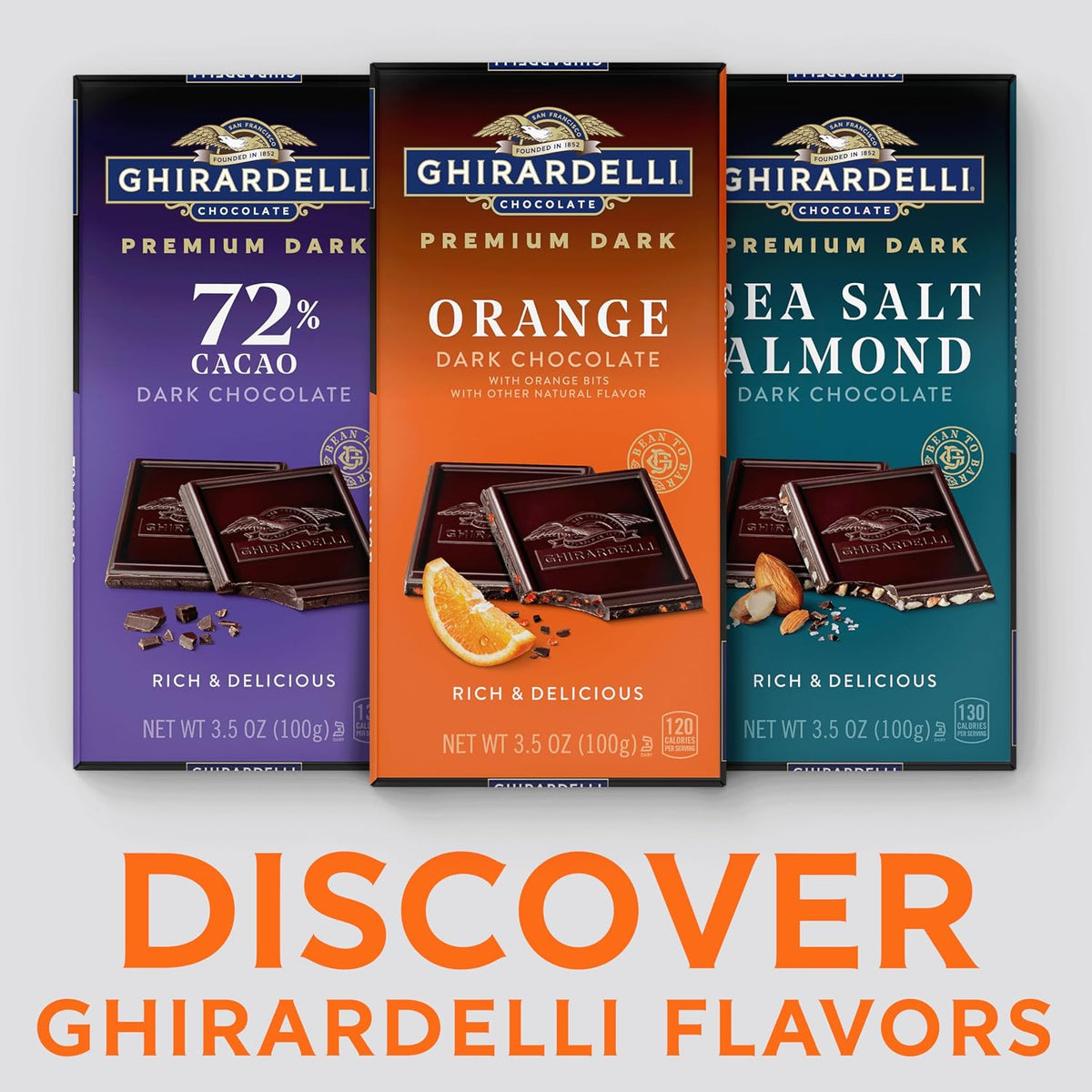 Premium blood orange dark chocolate bars pack of 12