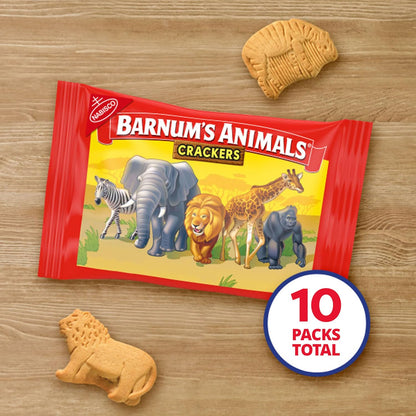 BARNUM'S sweet animal crackers for lunchboxes