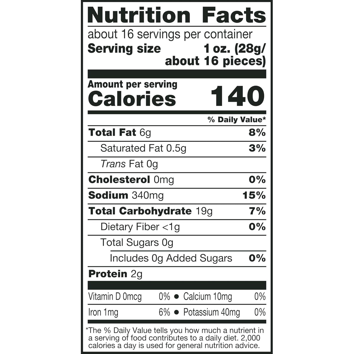 Shareable seasoned pretzel snack bag