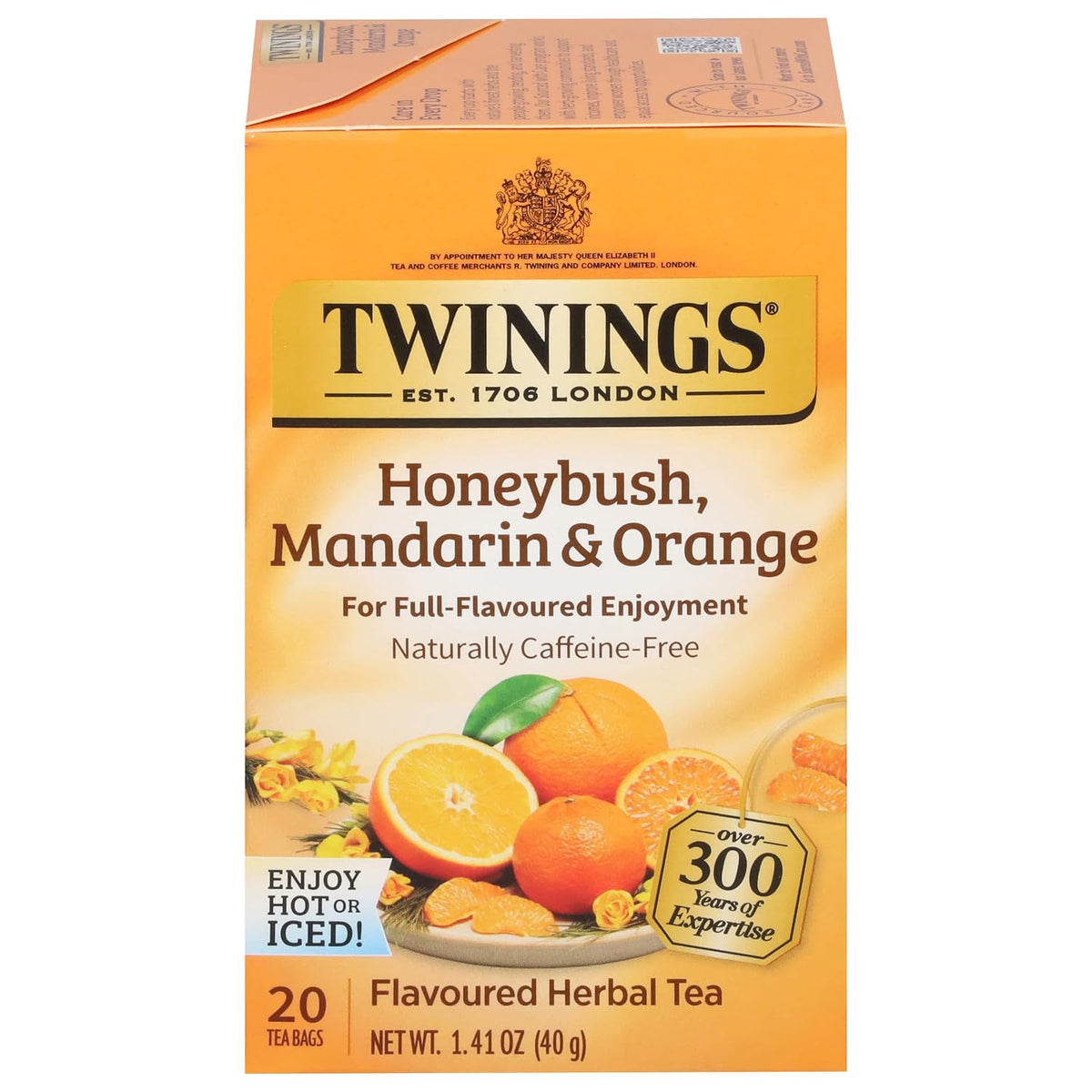 Twinings caffeine-free herbal tea 20 teabags