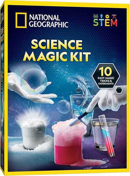 Blue Marble National Geographic magic chemistry set for kids