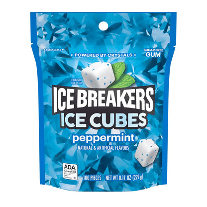 ICE BREAKERS Ice Cubes gum 8.11 oz package