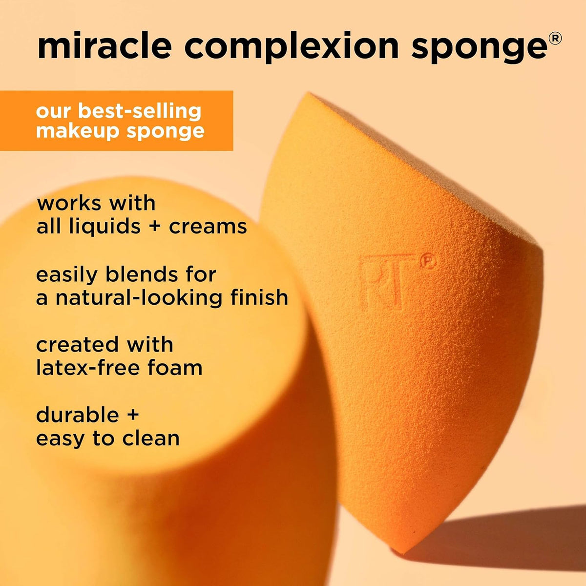 Real Techniques makeup sponge set for daily beauty routine