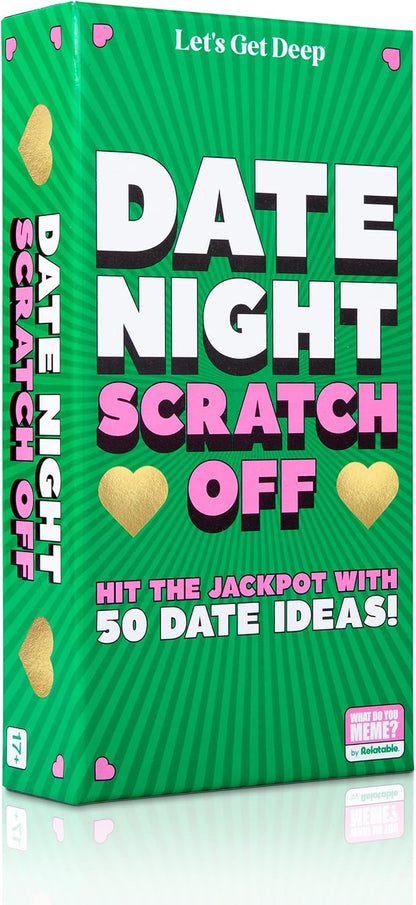Date night card game for long distance couples