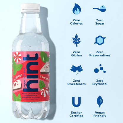 Hint unsweetened flavored water case for hydration