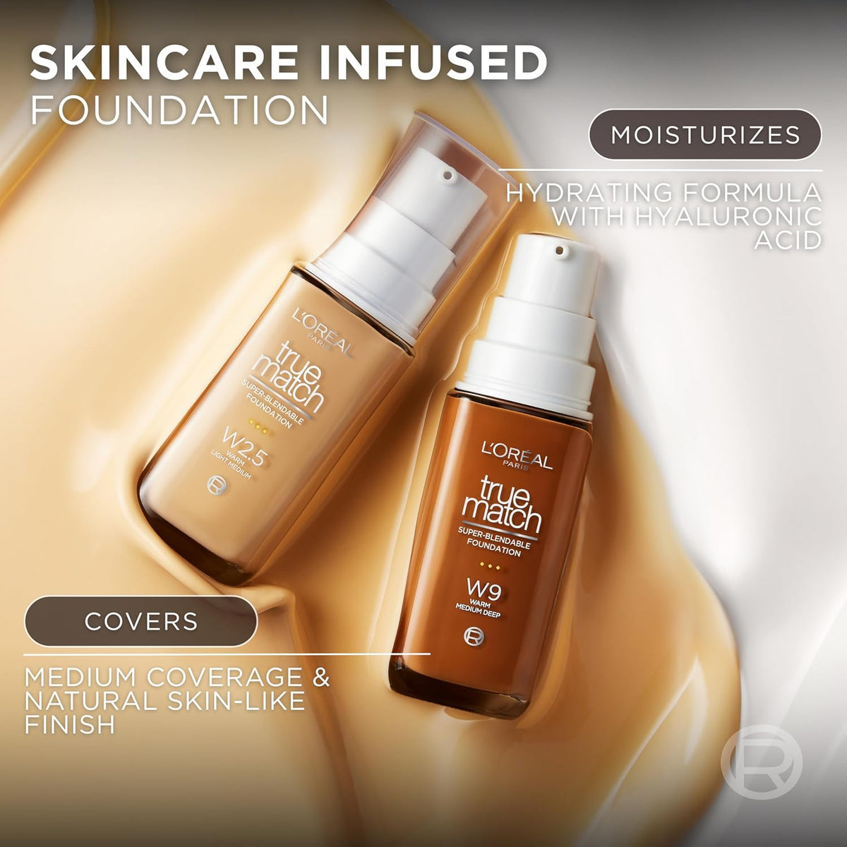 True Match vegan liquid foundation 1 fl oz