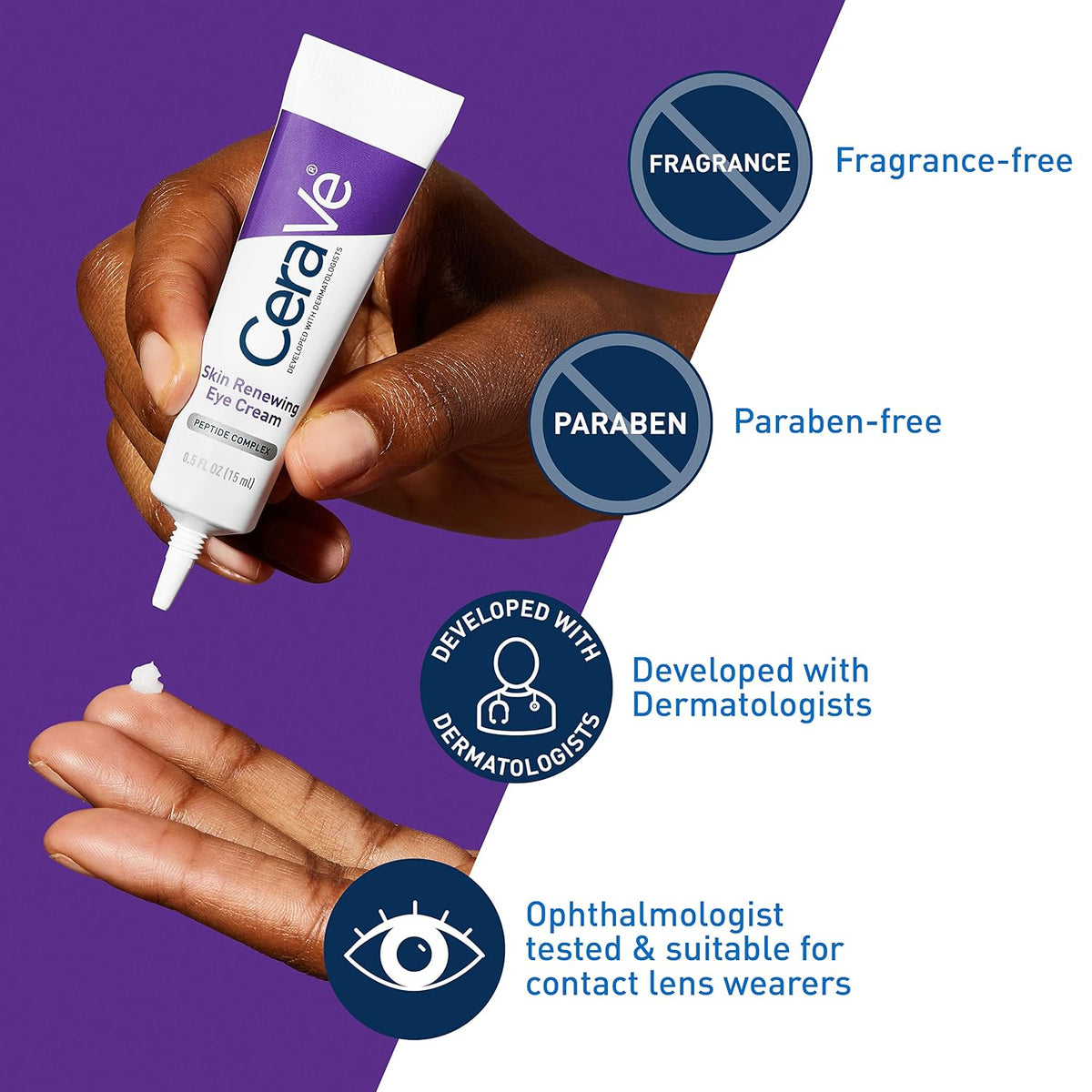 CeraVe eye cream for sensitive skin
