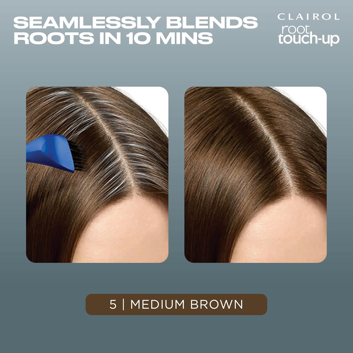 Clairol Root Touch Up application kit medium brown