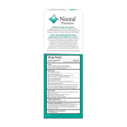 Nizoral psoriasis shampoo for itchy flaky scalp relief