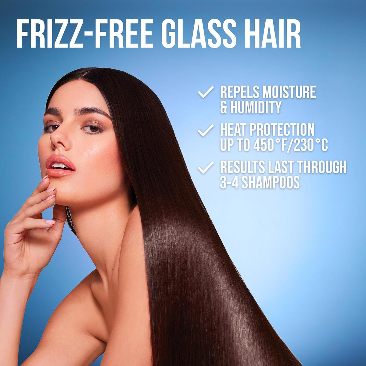 Dream Coat frizz control spray for straight and wavy hair