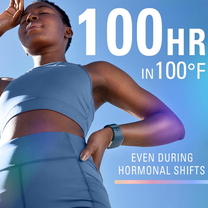 Women’s antiperspirant deodorant for sweat and odor protection