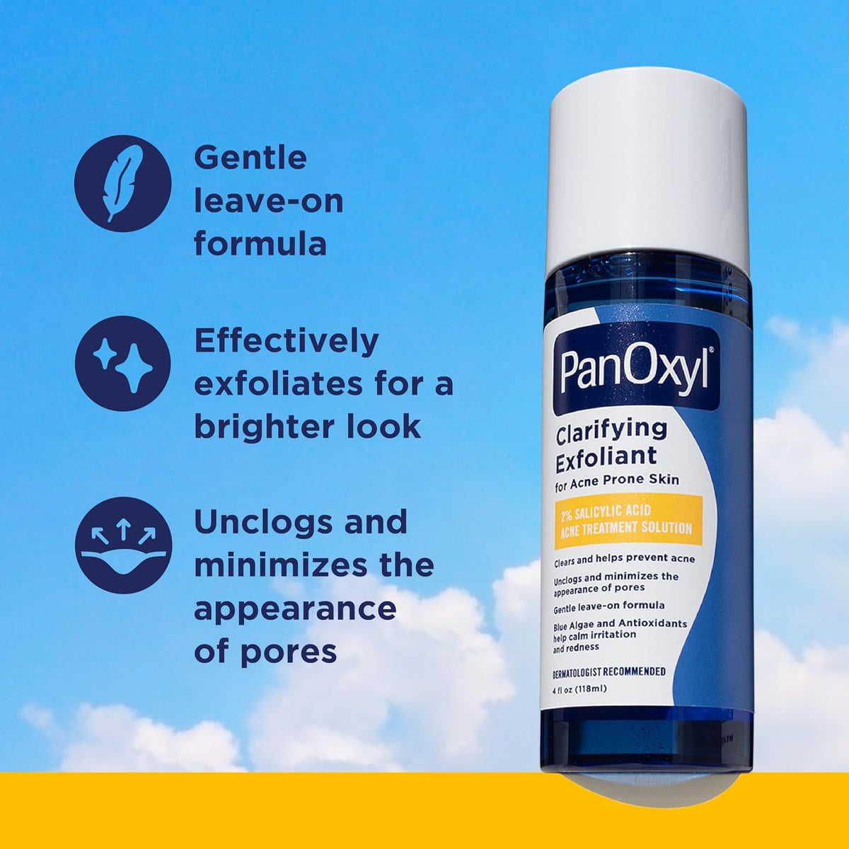 PanOxyl BHA exfoliant with blue algae and antioxidants