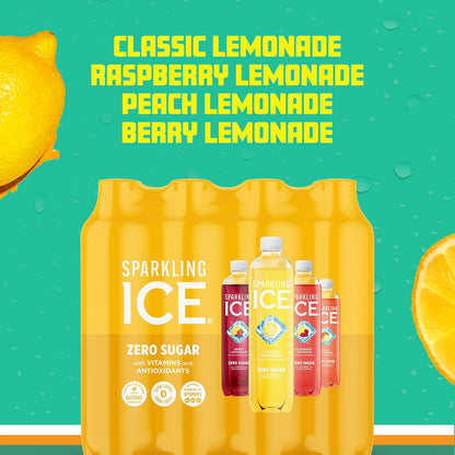 Sparkling Ice Lemonade Variety Pack with vitamins and antioxidants