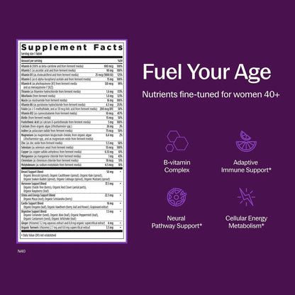 Once daily women's wellness supplement tablets