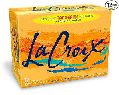 La Croix Tangerine sparkling water 12 pack
