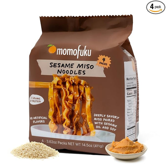 MOMOFUKU Sesame Miso ramen noodles 4 pack