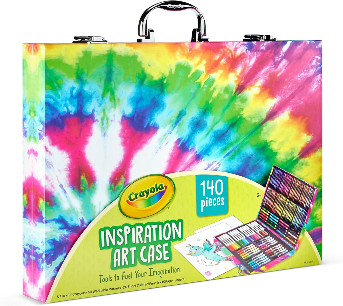 Crayola portable coloring case with drawing paper