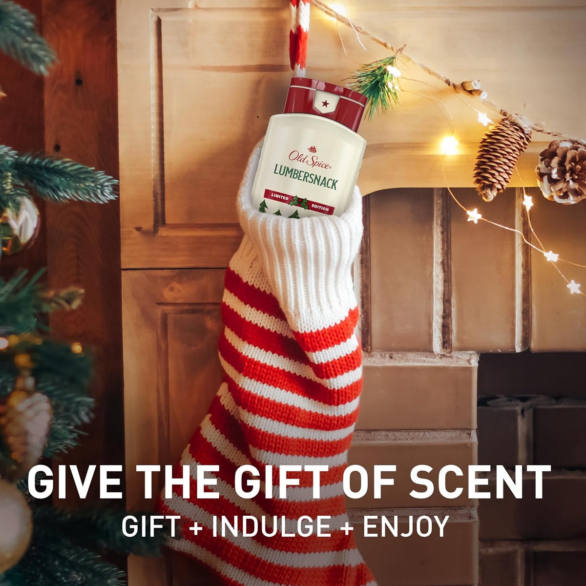 Old Spice seasonal body wash for men's grooming