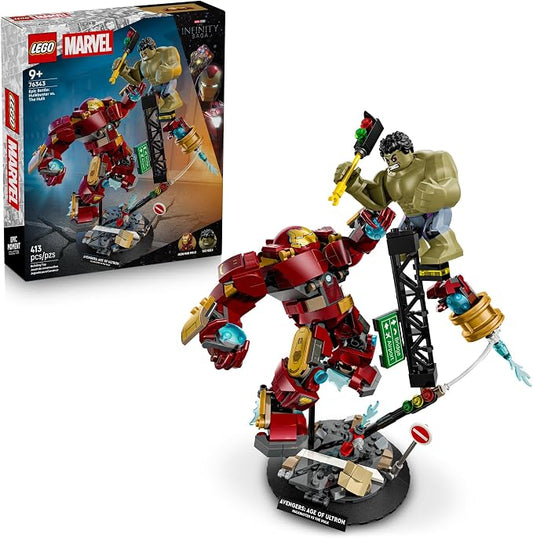 LEGO Marvel Hulkbuster vs The Hulk building set