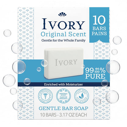 Ivory family bar soap 3.17 oz bars