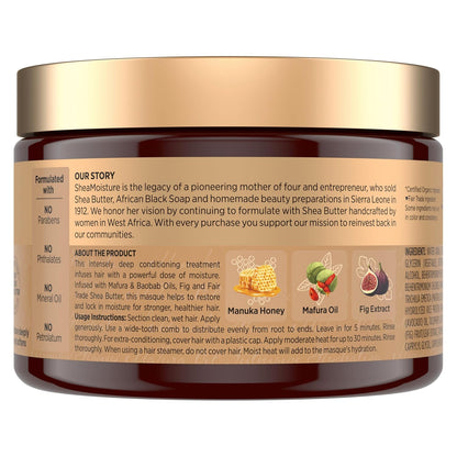 Deep conditioning treatment for dry damaged hair