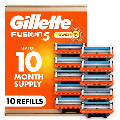 Gillette Fusion5 Power razor blade refills 10 count