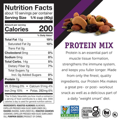 Non-GMO Power Up snack and trail mix
