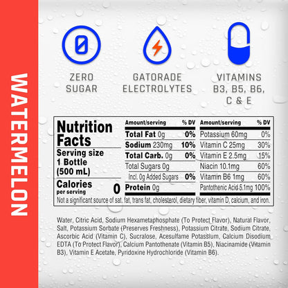 Propel electrolyte enhanced water watermelon flavor