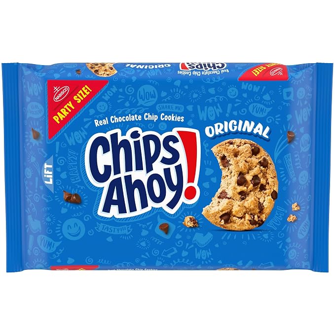 CHIPS AHOY! Original Chocolate Chip Cookies party size package