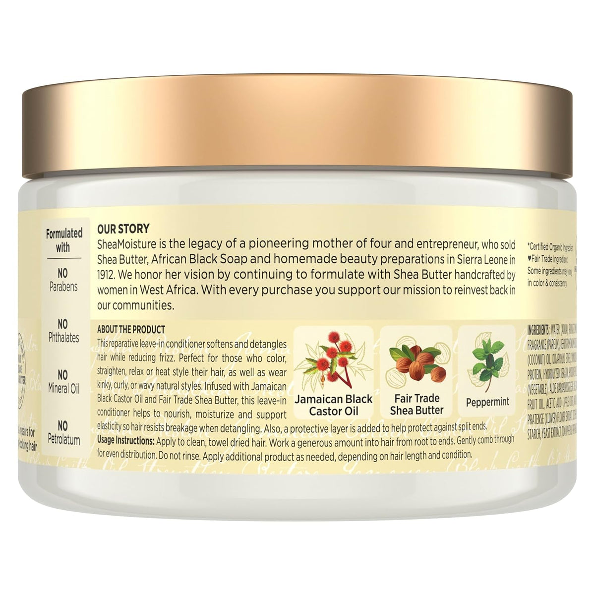 Jamaican Black Castor Oil conditioner for curly hair