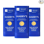Harry's Solstice extra-strength antiperspirant deodorant 3-pack