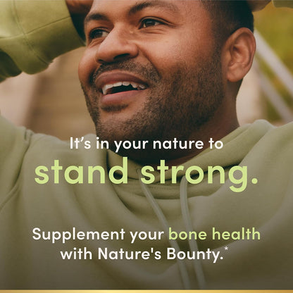 Nature's Bounty gluten free calcium plus D3 softgels