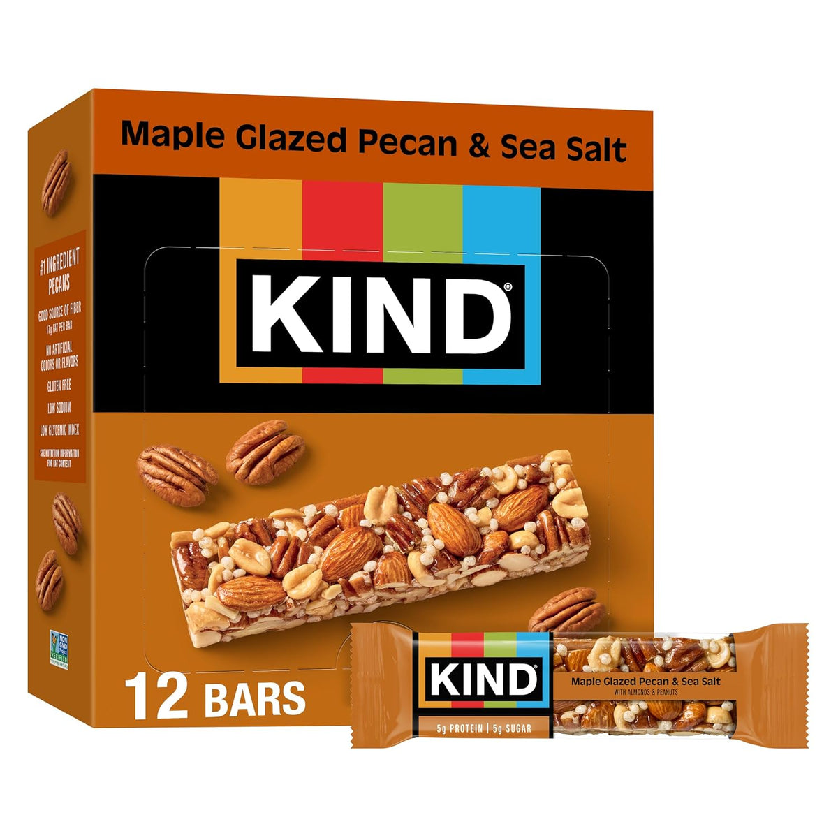 Individually wrapped KIND gluten free nut bars